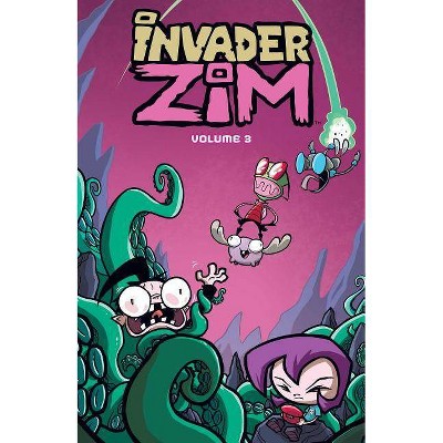 Invader Zim Vol. 3, 3 - by  Jhonen Vasquez & Eric Trueheart (Paperback)