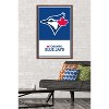 Trends International MLB Toronto Blue Jays - Logo 22 Framed Wall Poster Prints - 2 of 4
