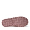 Dearfoams Womens Demi Rib Knit Fuzzy Slide House Slipper - 4 of 4