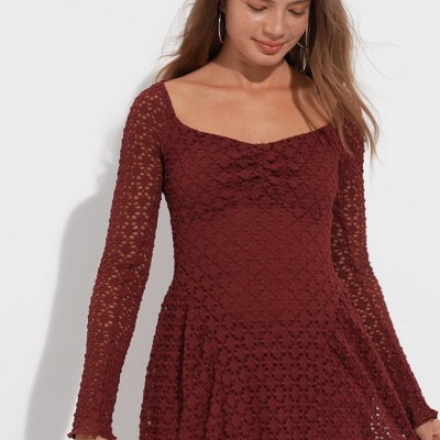 target long sleeve lace dress Long Lace Dresses with Sleeves