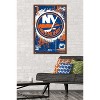 Trends International NHL New York Islanders - Maximalist Logo 23 Framed Wall Poster Prints - 2 of 4