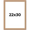 PosterPalooza | Weathered Yellow Picture Frame - UV Acrylic, Foam Board Backing, Hanging Hardware - 2 of 4