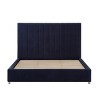 Nebula Vortex King Size Upholstery Bed ( No Mattress ) 3 COLOR OPTIONS - 4 of 4