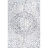 Modern Persian Vintage Medallion Runner Rug - JONATHAN Y - 2 of 4