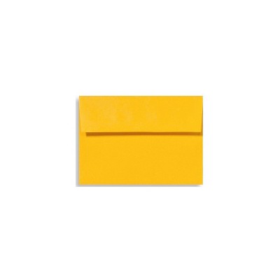 LUX A4 Invitation Envelopes (4 1/4 x 6 1/4) 250/Box Sunflower (LUX-4872-12-250)