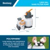 Bestway Hydrium Above Ground Swimming Pool, 15' x 48" Round Steel Wall Pool Set with Sand Filter Pump, Chemical Dispensers, and Accessories - 3 of 4