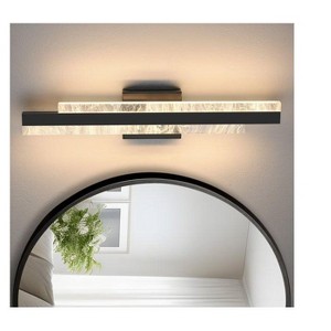 KAISITE 24inches Dimmable LED Bath Bar Black Bathroom Vanity Light - 1 of 4