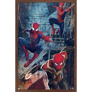 Trends International Marvel Spider-Man: No Way Home - Trio Framed Wall Poster Prints - 1 of 4