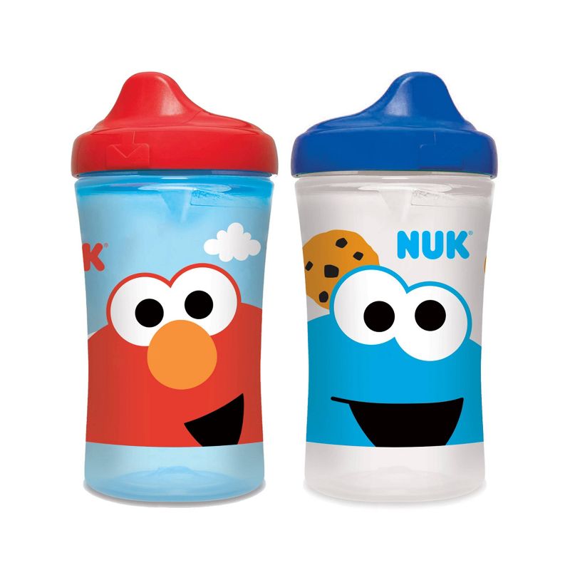 NUK Sesame Street Hard Spout Sippy Cup - 10oz/2pk, 1 of 4