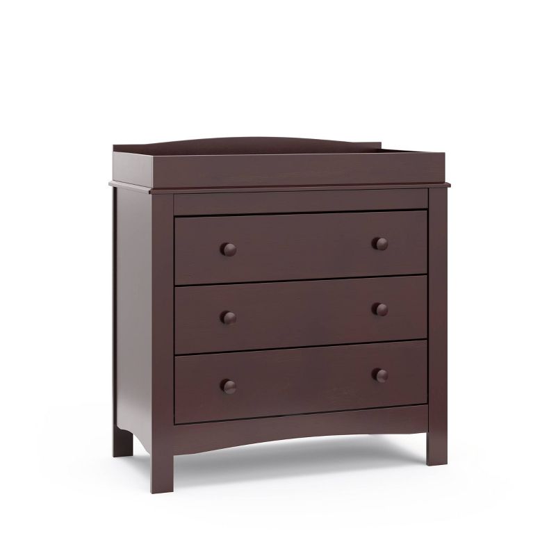 Graco Noah 3 Drawer Dresser with Changing Table Topper and Interlocking Drawers , 1 of 9