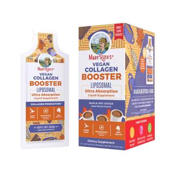 MaryRuth's Collagen Booster Liposomal, Maple Hot Cocoa, 0.5 oz 14-Pack