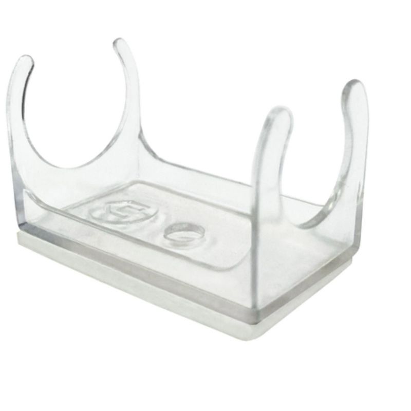Northlight Heavy Duty Commercial Sticky Clips -1.75" - Clear - Set of 25, 2 of 3