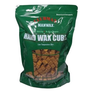 Clubman Manwax Hard Wax Cubes (20 oz) 070066400250 men's grooming