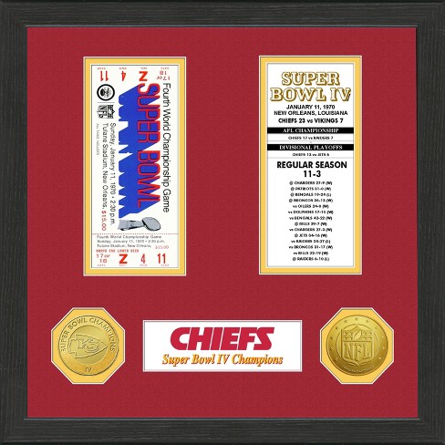 Nfl Kansas City Chiefs Super Bowl Championship Ticket Collection Target