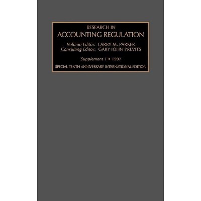 Res Acc Reg S 1 - by  Previts (Hardcover)