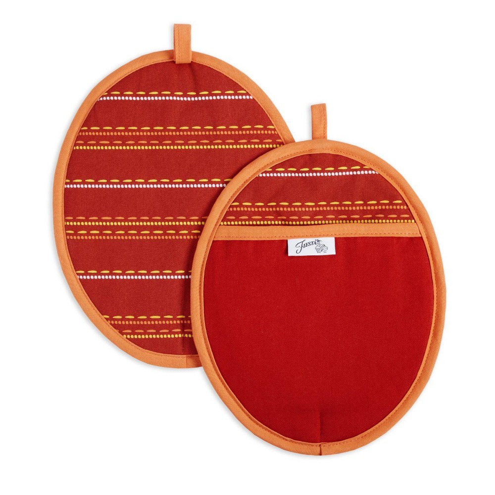 Sierra Pot Holder 2pc Set Warm - Fiesta