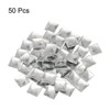 Unique Bargains Square Acrylic Flat Back Heart DIY Crafting Decor Jewelry Rhinestone 50 Pcs - 3 of 4