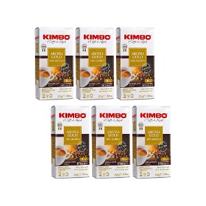 Kimbo Aroma Gold 100% Arabica Ground Coffee – 6-Pack – 8.8oz Bricks - 1 of 1