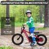 24V Kids Electric Dirt Balance Bike, 250W Motor, 3-Speed 15.5MPH, 16" Tires, Detachable Battery, for Ages 6–12 - 4 of 4