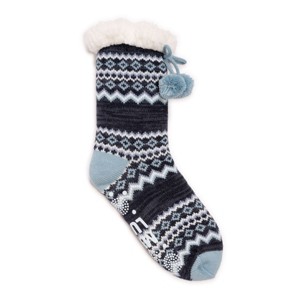 MUK LUKS Women's Tall Cabin Sox (1 Pair Pack) - 1 of 2