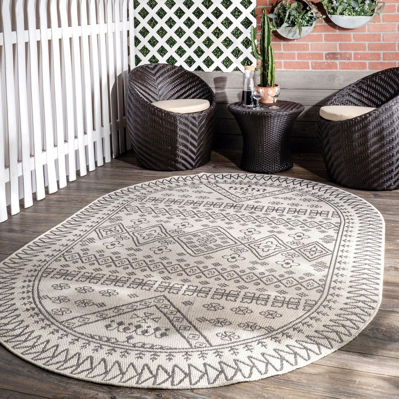 nuLOOM Kandace Bohemian Indoor and Outdoor Area Rug, 3 of 9