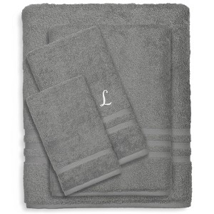 Linum Home Textiles 100% Turkish Cotton 4PC Denzi Towel Set - 1 of 1