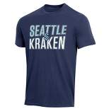 Nhl Seattle Kraken Men's Gray Performance Hooded Sweatshirt : Target