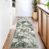 Washable Abstract Rug, Non-Slip, Soft, Modern Low Pile Carpet for Living Room, Bedroom, Dining Room, Playroom - 4 of 4