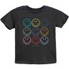 The Juniper Shop SmileyWorld Wink Rainbow Swirl Youth Short Sleeve Tee - 3 of 4