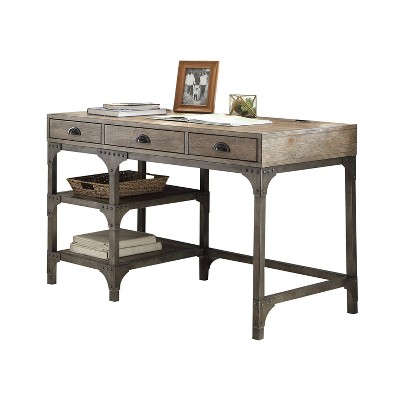 Writing Desk Oak - Acme Furniture