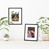 Americanflat Thin Picture Frame in Black with Shatter Resistant Glass Horizontal and Vertical Formats for Wall and Tabletop - 8" x 10" - 4 of 4