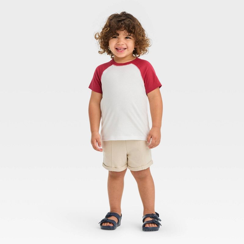 Toddler Boys' French Terry Knit Pull-On Shorts - Cat & Jack™, 4 of 6