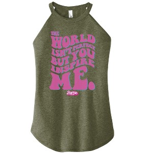 Women's - Barbie - You Inspire Me Graphic High Neck Tank - 1 of 3