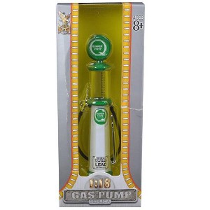 Quaker State Gasoline Vintage Gas Pump Cylinder 1/18 Diecast Replica by Road Signature - 1 of 3