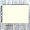 Hamilco Cream White Cardstock Paper 6x9 Blank Index Cards Card Stock 80lb Cover 100 Pack - 3 of 4