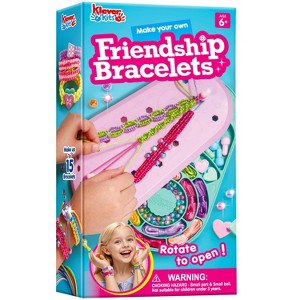 Klever Kits Friendship Bracelet Making Kit for Kids, Jewelry Making Kit DIY Arts & Crafts with 10 Knot Styles, Ideal Birthday Gift for Girls Ages 6-12 - 1 of 4