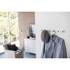 Yamazaki Home - Wall-Mounted Saving Coat Hanger-Modern Jacket Holder - Steel + Wood - 2 of 4
