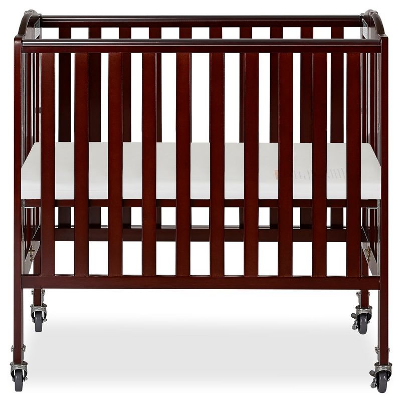 Dream On Me 3 in 1 Portable Folding Stationary Side Crib, 5 of 13