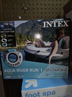 Intex River Run 1 53'' Inflatable Floating Water Tube Lake Raft