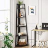 Tribesigns 70" 5-Tier Corner Shelf - 3 of 4
