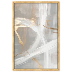 Art Remedy Silvered Spirals II Elegant Gold Abstract Framed - 1 of 4