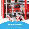 Best Choice Products 32in Kids 3-Story Pretend Wooden Fire Station Play Set Toy, w/ 2 Vehicles, 12 Accessories, 5 Rooms - image 4 of 4