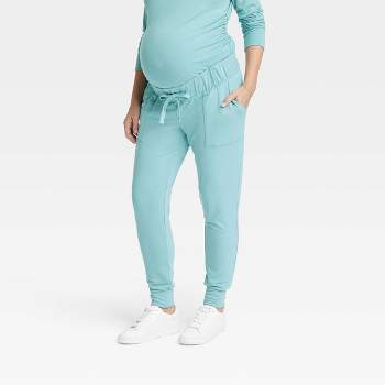 Over the Belly Maternity Fleece Lined Leggings - Isabel Maternity by Ingrid  & Isabel™️ Black S/M