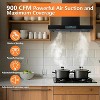 Hooure Professional 30-inch Wall Mount Range Hood (1200 CFM, Heavy Duty, Convertible) - 4 of 4