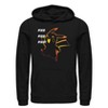Seven Times Six Pokemon Hoodie Men's Pika Pika Pika Pikachu Long Sleeve Graphic Sweatshirt Black - 3 of 4