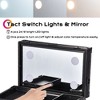 Byootique 4in1 Rolling Makeup Train Case LED Lighted Mirror Cosmetic Box Storage - 3 of 4