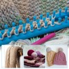 Unique Bargains 62 Hooks Portable Knitting Loom Machines Kit with Accessories - 4 of 4
