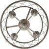 Quoizel Lighting Dury 4 - Light Semi-Flush Mount in  Antique White - 2 of 2