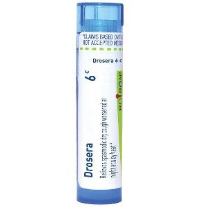Drosera 6C by Boiron Homeopathic Single Medicine For Cough, Cold & Flu  -  1 Tube Pellet - 1 of 3