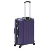 vidaXL Hardcase Trolley Set 3 pcs Purple ABS - 4 of 4